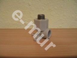 Tad pp-kolano gwint.25x1/2 90° gz+uchwyt
