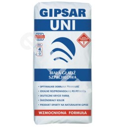Gipsar uni (20kg) biała gładź szpachlowa