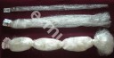 Tad len biały 0,2kg - warkocz